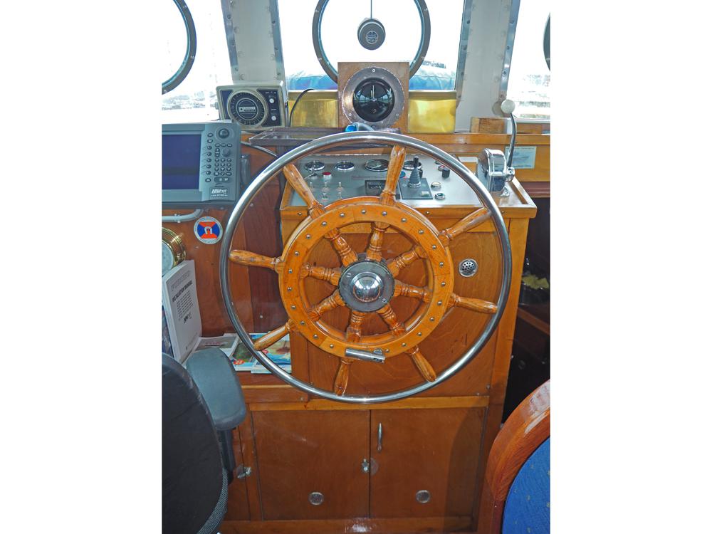 Steuerhaus, Innenausstattung